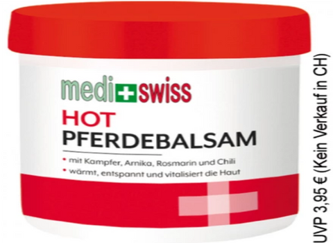 MEDI-SWISS  HORSE BALM (HOT )