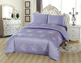 JA34 JACQUARD/300 THREAD COTTON BEDDING SET (PARIS INFUSION)