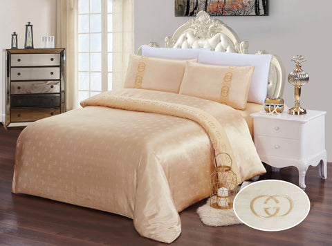 JE 02 JACQUARD/300 THREAD COTTON BEDDING SET