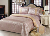 JE12 B  JACQUARD/300 THREAD COTTON BEDDING SET (DIOR INFUSION)