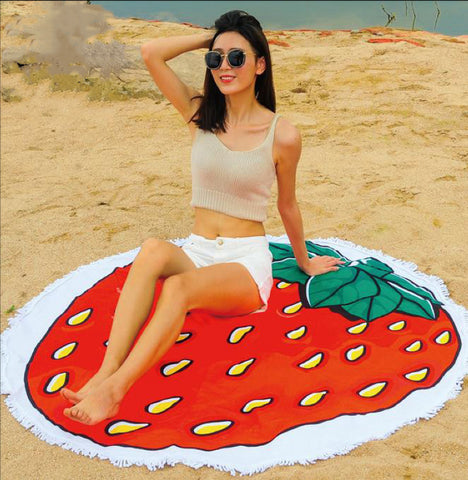 MMT -03 BEACH ROUND MAT-TOWEL