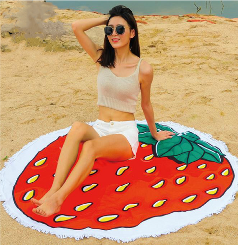 MMT -03 BEACH ROUND MAT-TOWEL