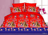 MP26 MICROFIBER/  300 THREAD  COTTON BEDDING SET(MASHA AND MEDVED )