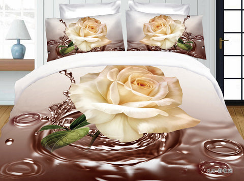 MP60 MICROFIBER/  300 THREAD  COTTON BEDDING SET