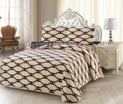 CB01  CHANNEL INFUSION BAMBOO  /COTTON  BEDDING SET