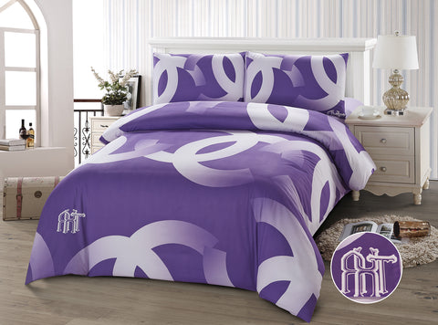 DP02 CHANNEL INFUSION (EXCLUSIVE) , 600 THREAD COTTON BEDDING SET