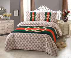 DP14  GUCCI INFUSION (EXCLUSIVE) , 600 THREAD COTTON BEDDING SET