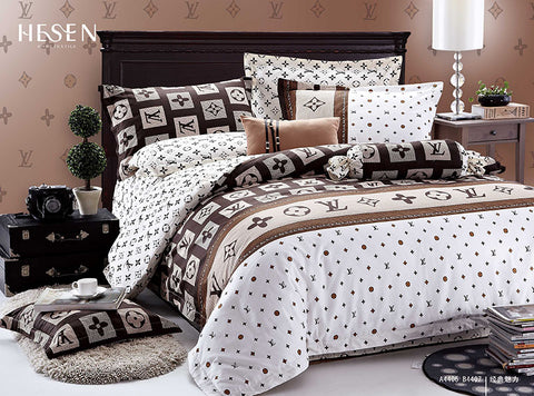 ST157 BURBERRY  INFUSION , 600 THREAD COTTON BEDDING SET
